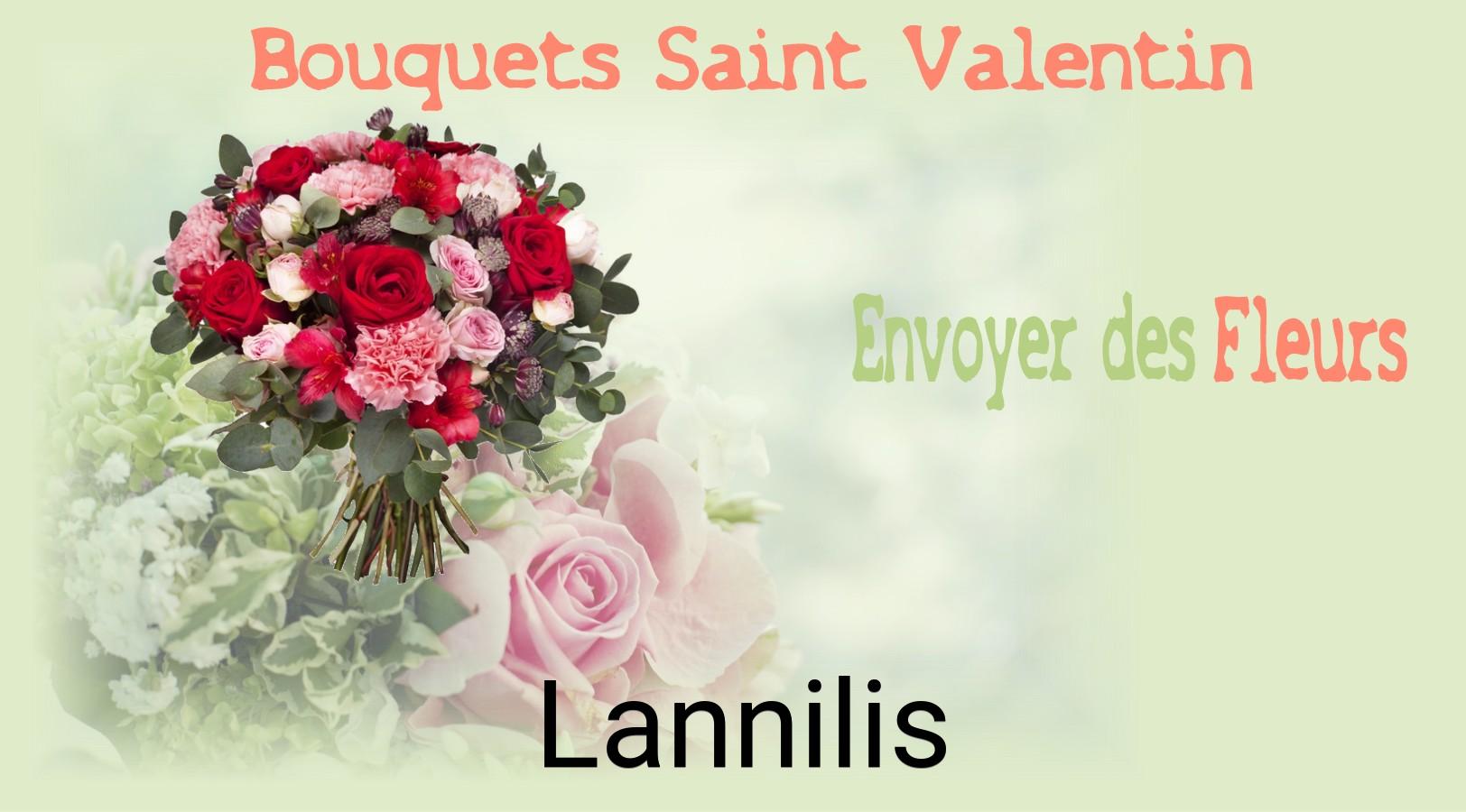 Roses de Saint-Valentin livrées à Lannilis